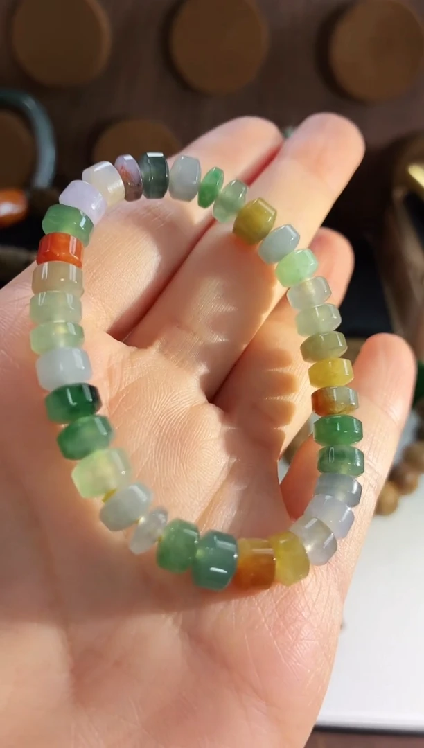 未镶嵌手链翡翠手串