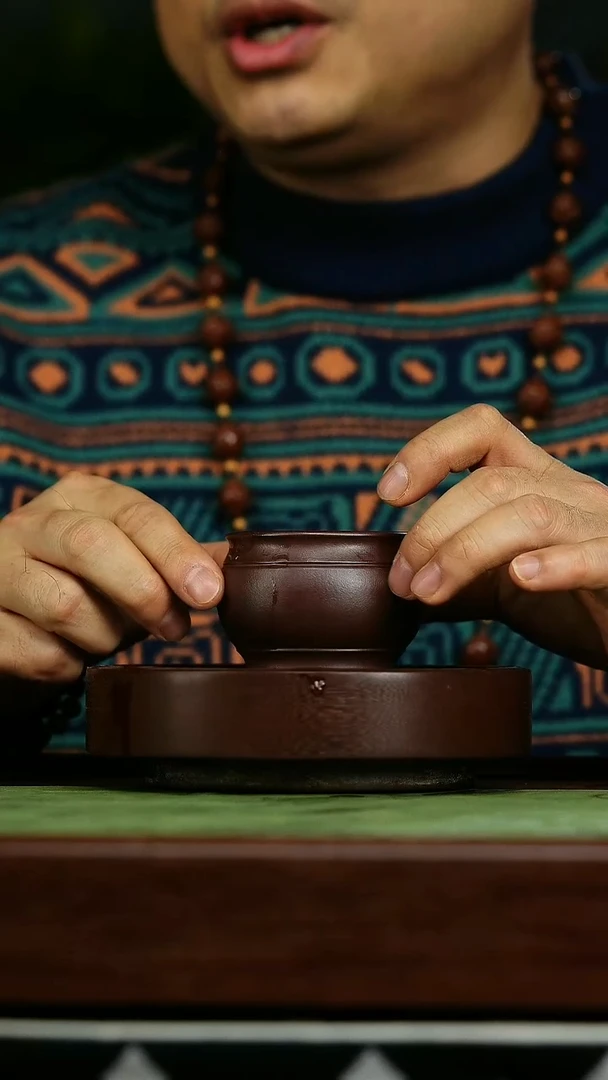 茶杯紫砂d20光器石红主人杯