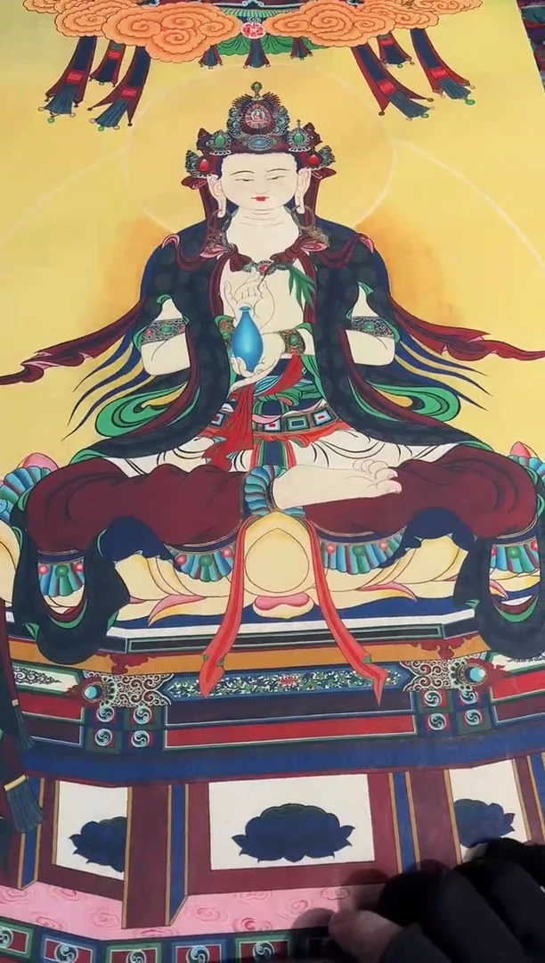 卷轴画路路的唐卡tk160