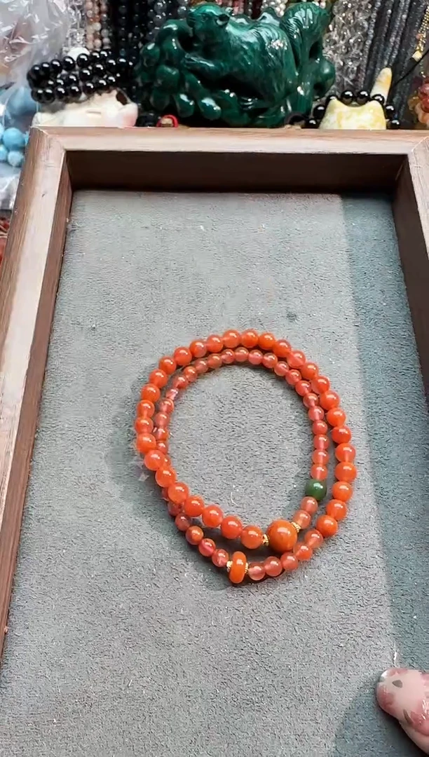 【闪购商品】南红玛瑙手链合金1313213