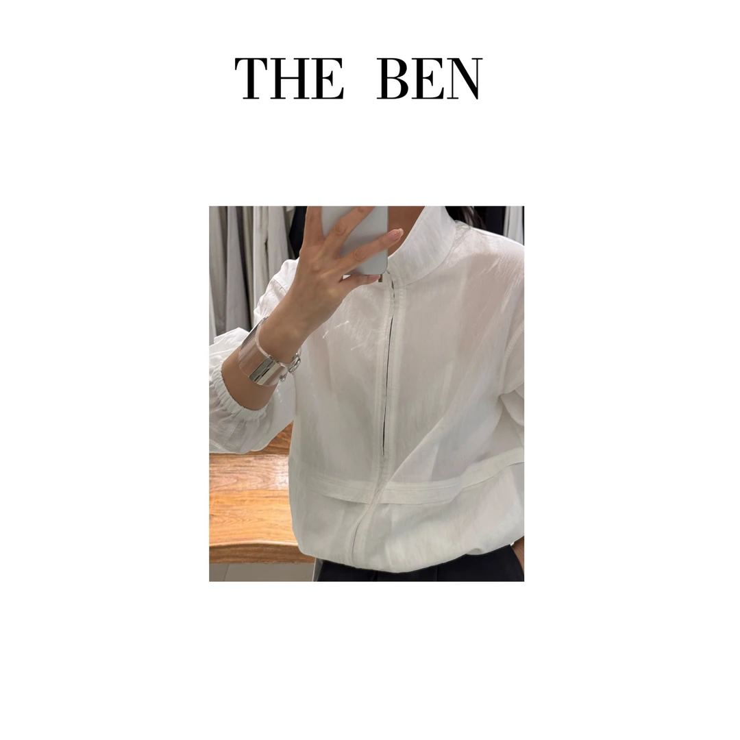 THEBEN新春2025气质时尚休闲简约百搭防晒外套S6217