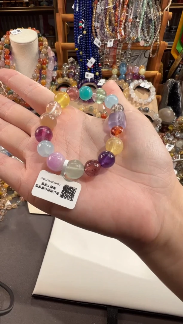合金手链水晶এ****࿐丽 定制款 天然水晶默认微瑕