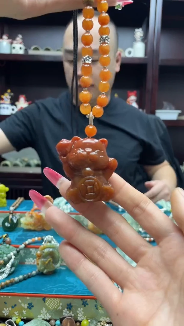 未镶嵌岫玉吊坠·多样性发货*拍一发一