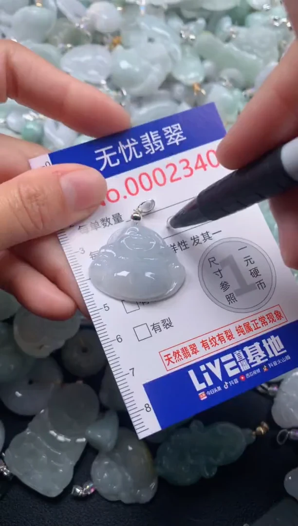 颈饰未镶嵌翡翠2340