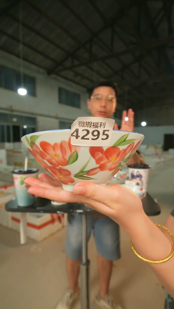 陶瓷景德镇高温釉下手绘陶瓷