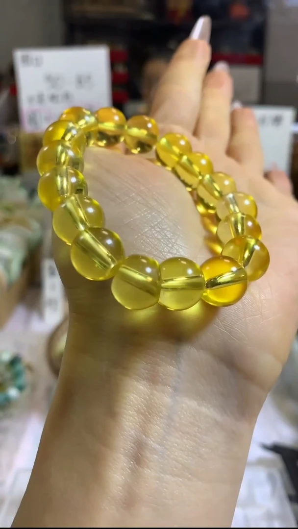 未镶嵌查罗石手串35 包容