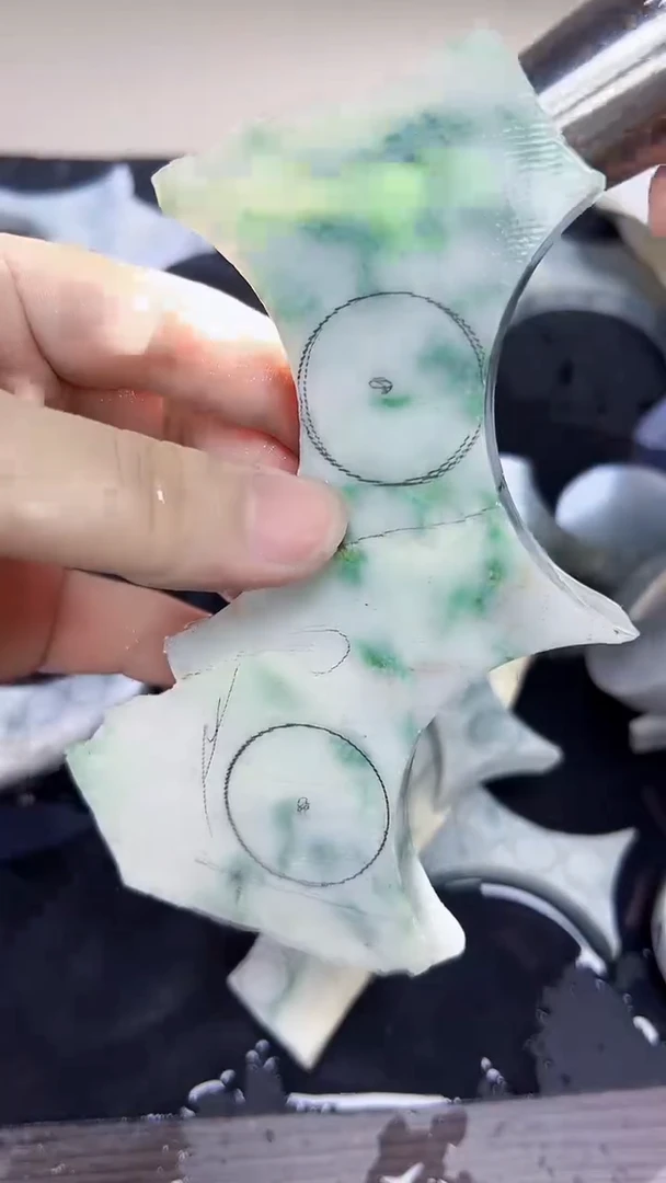 未镶嵌挂件翡翠天然缅甸翡翠A货 047