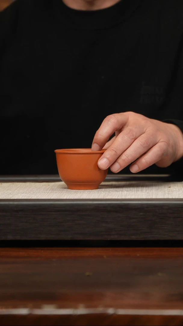 【闪购商品】紫砂茶壶朱泥大碗杯