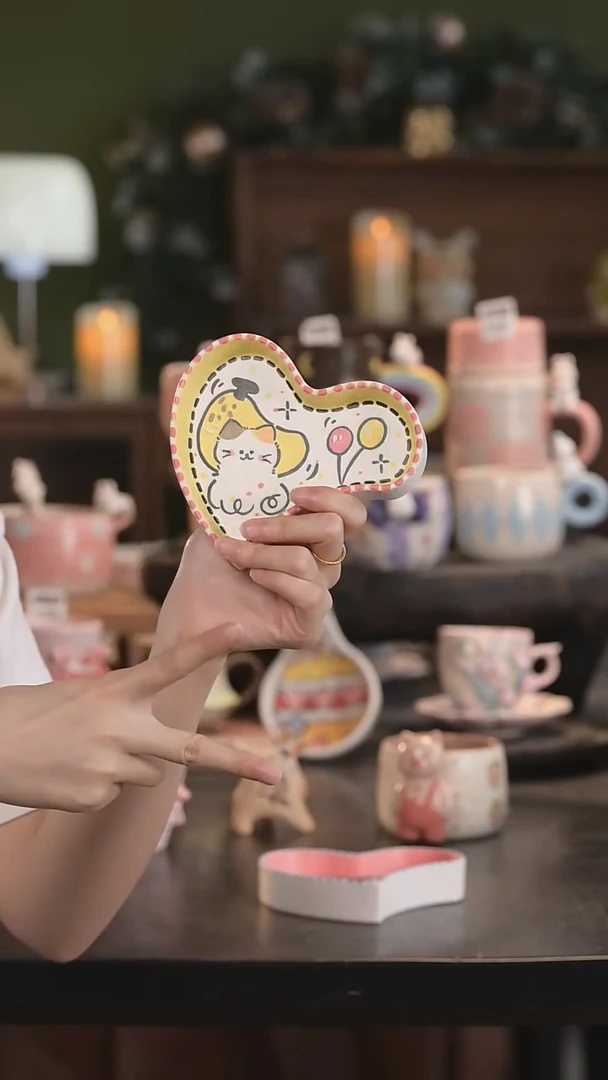 瓷片景德镇原创手作