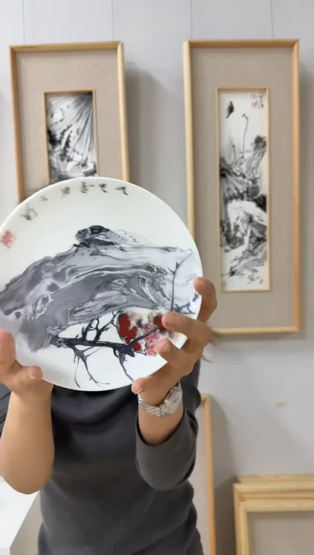 国画炳山艺术--秦老师作品