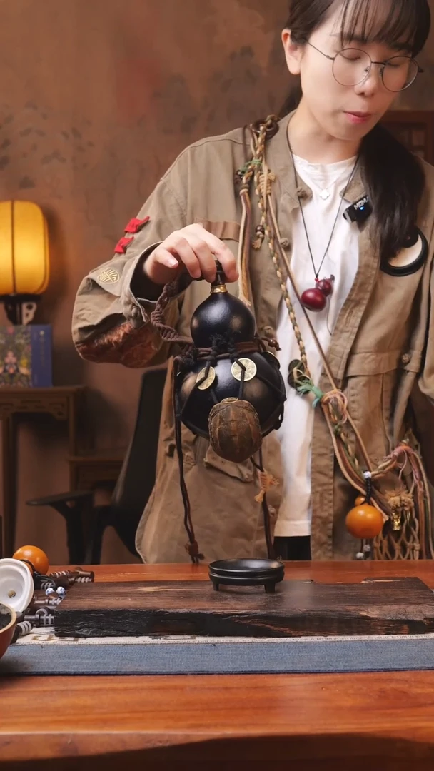 1470号精品大漆葫芦防腐防渗装水茶酒