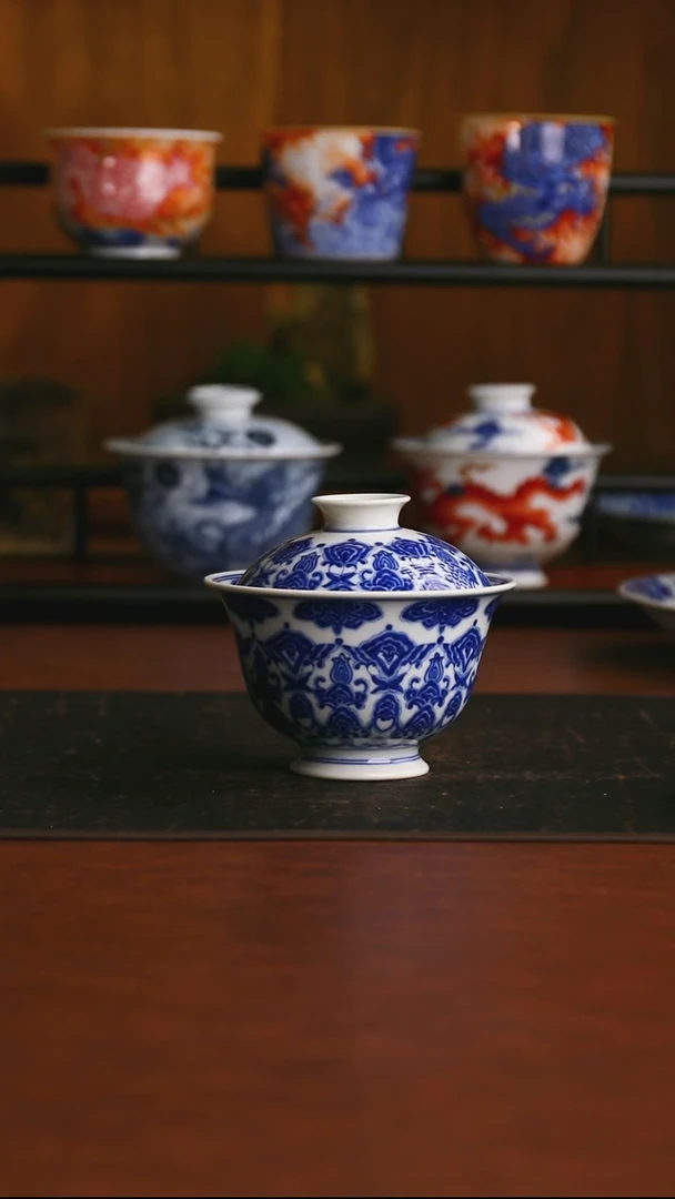 景德镇手工手绘的23