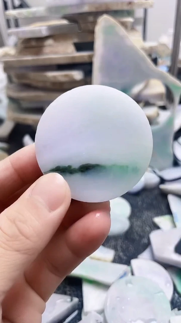 裸石翡翠天然A货翡翠板料