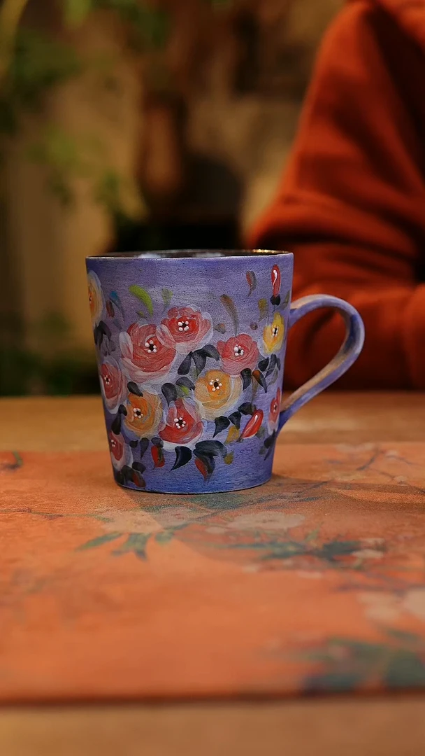 【闪购商品】瓷片1043景德镇手工手绘釉下彩高温瓷