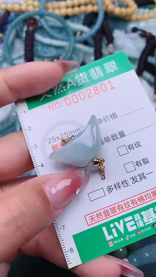 颈饰未镶嵌翡翠.0002801