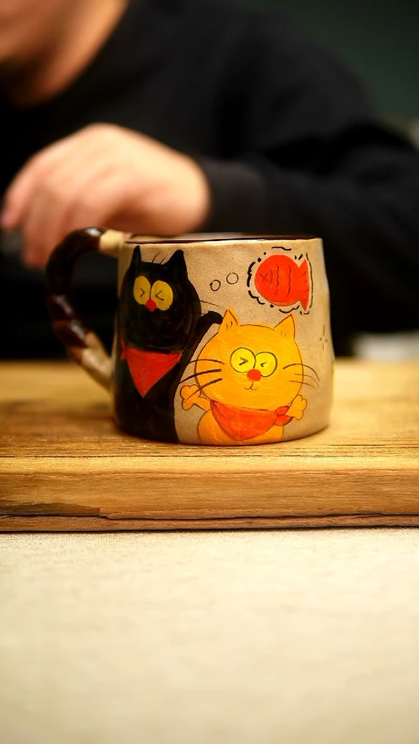 @@陶园瓷舍@@纯手工手绘@高温釉下彩