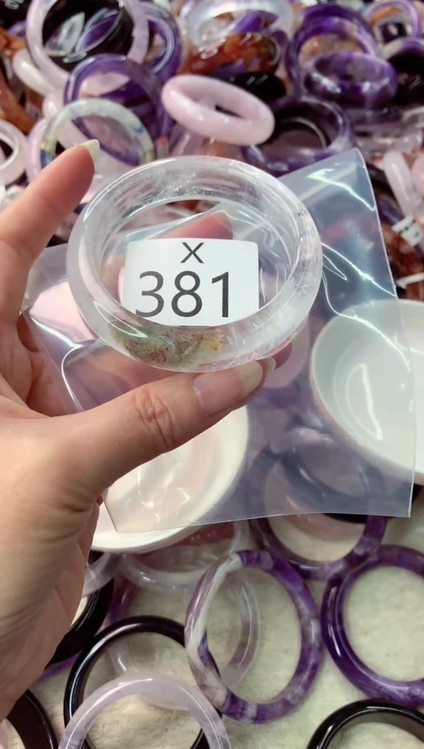 未镶嵌手镯水晶X381-56