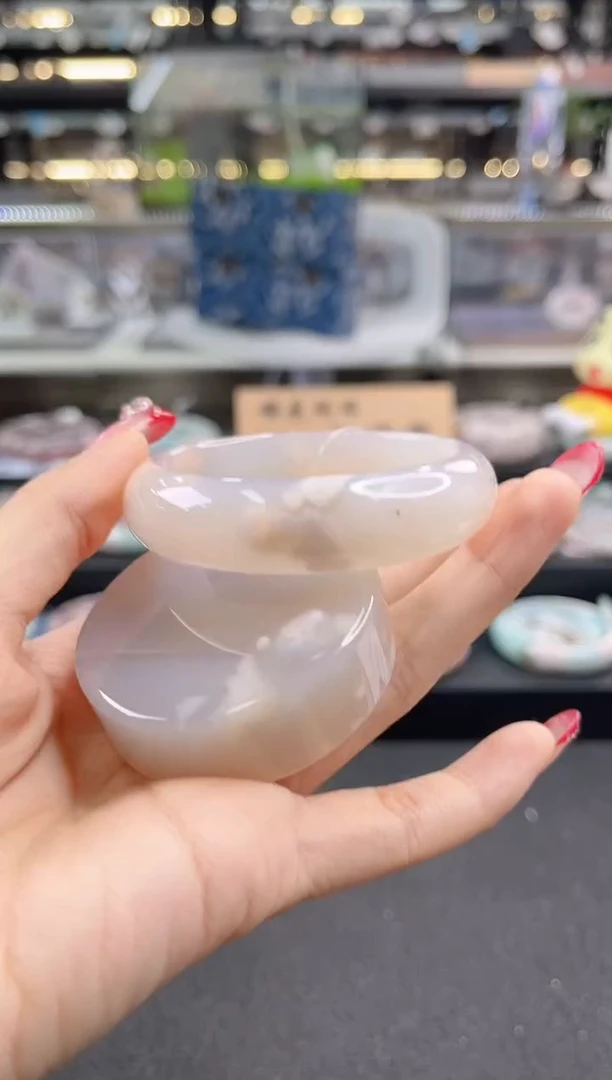 未镶嵌手镯石英质玉53圈口（赠品镯心）1955651