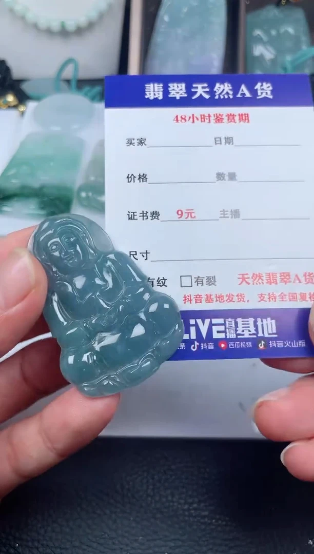 翡翠未镶嵌颈饰