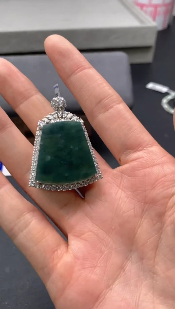 【闪购商品】翡翠戒指银S925镶嵌4444444     5