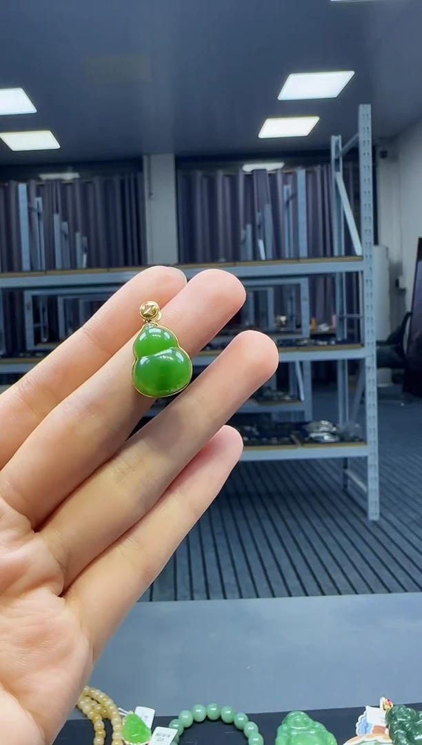 和田玉未镶嵌挂件1