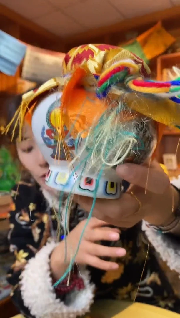 【闪购商品】泥塑隆务大龙龙宝瓶-