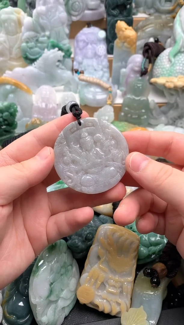 吊坠(不含链)未镶嵌翡翠1