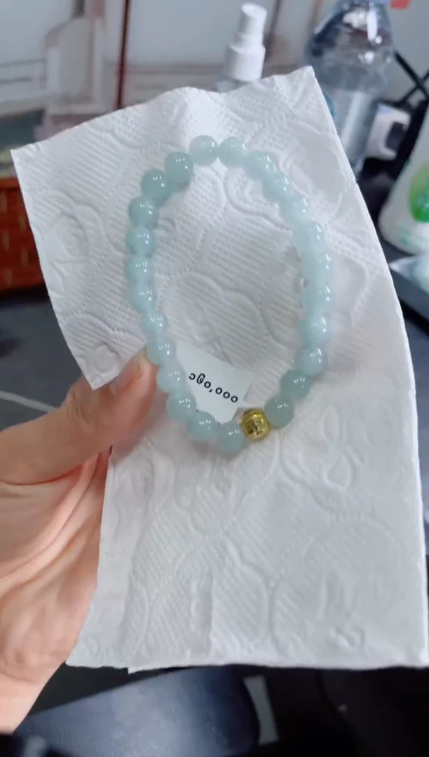 定制翡翠未镶嵌珠串