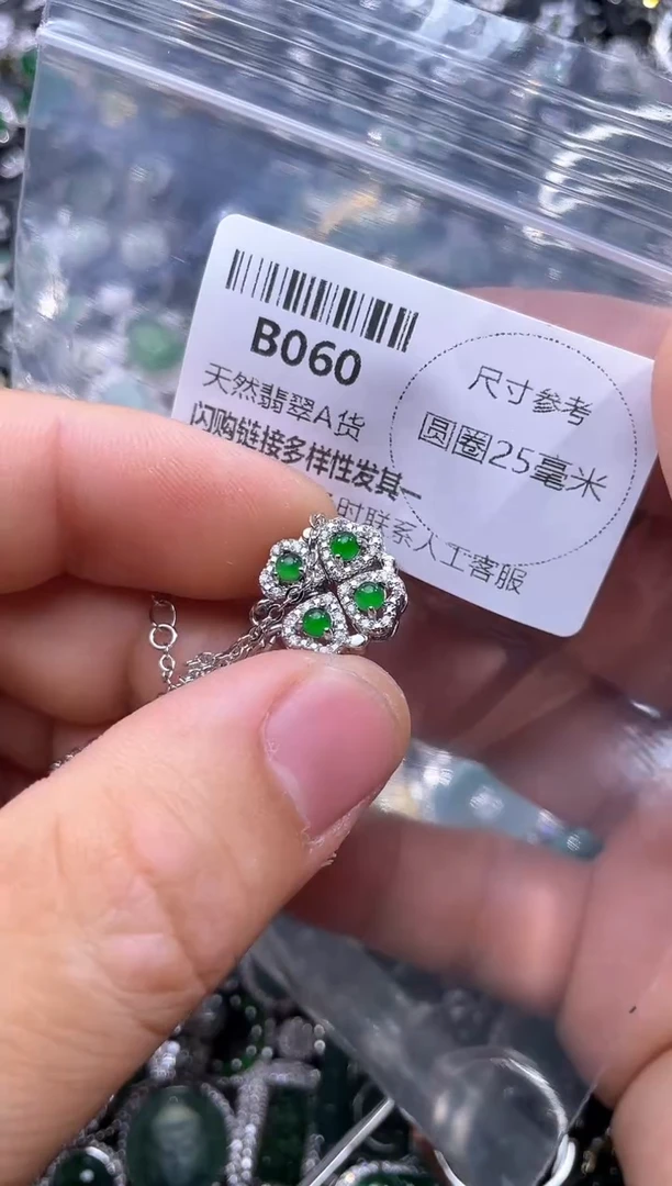 【闪购商品】翡翠颈饰未镶嵌B060项链