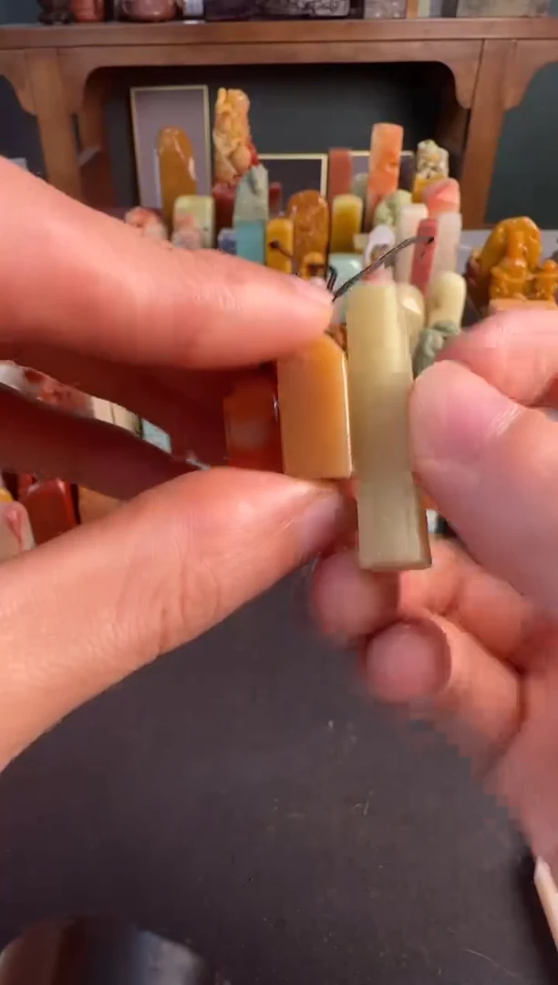 青田石印石编号编号5744