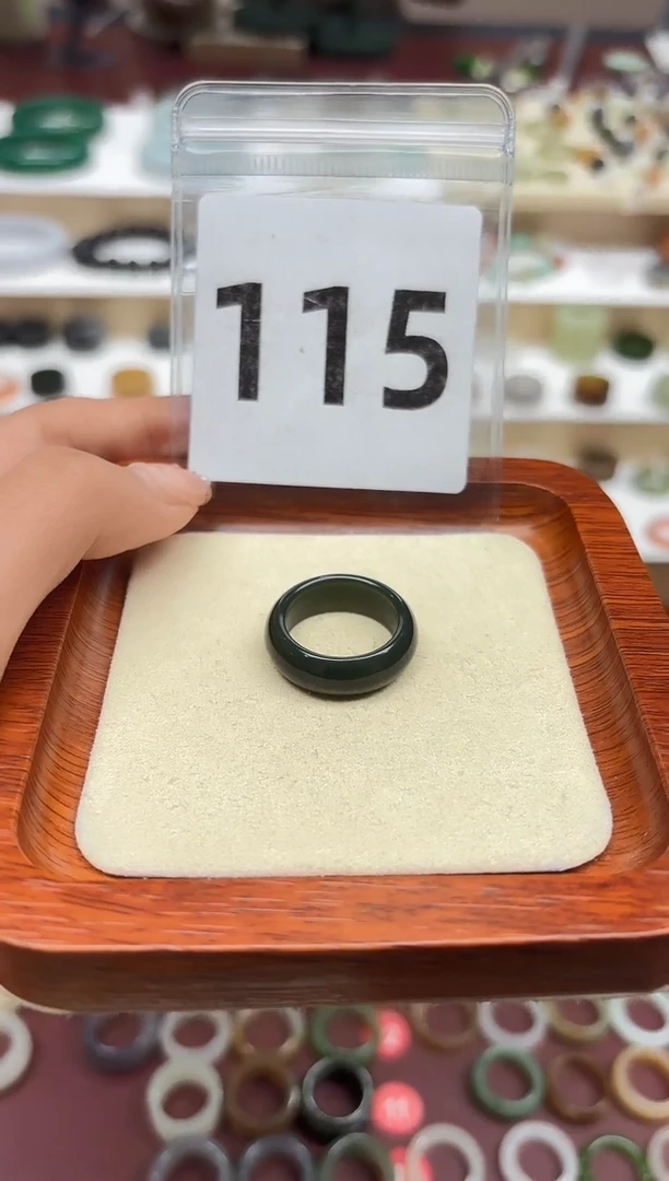 【闪购商品】和田玉戒指未镶嵌15号