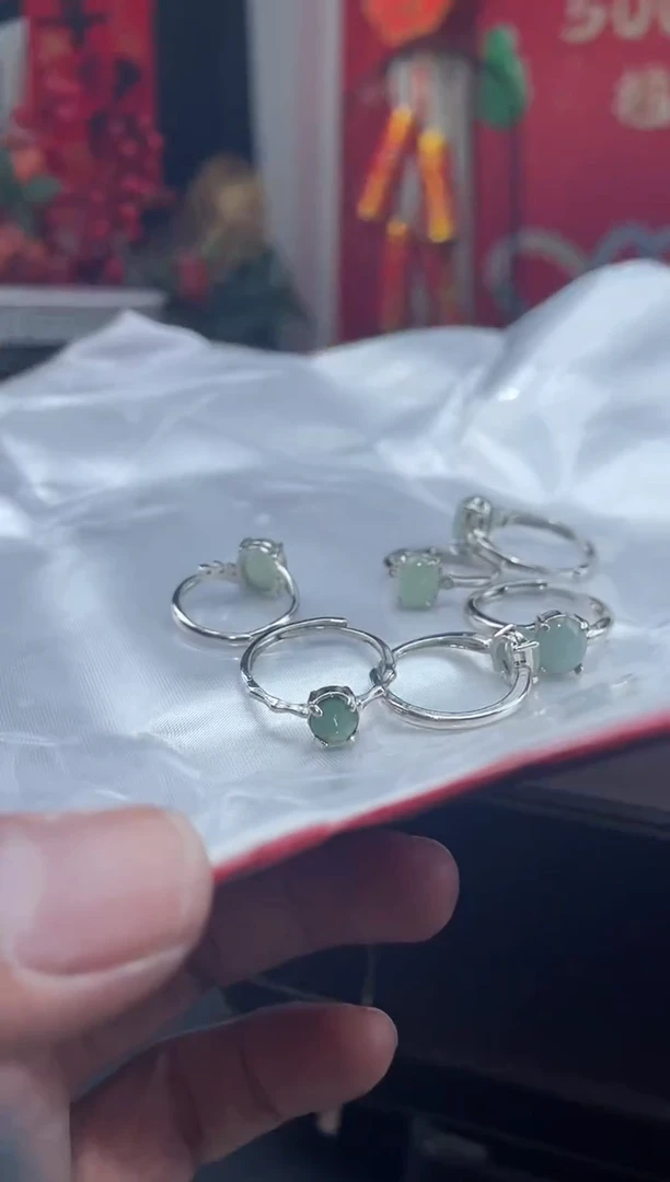 【闪购商品】翡翠戒指未镶嵌一姐|562326|多样性发一件