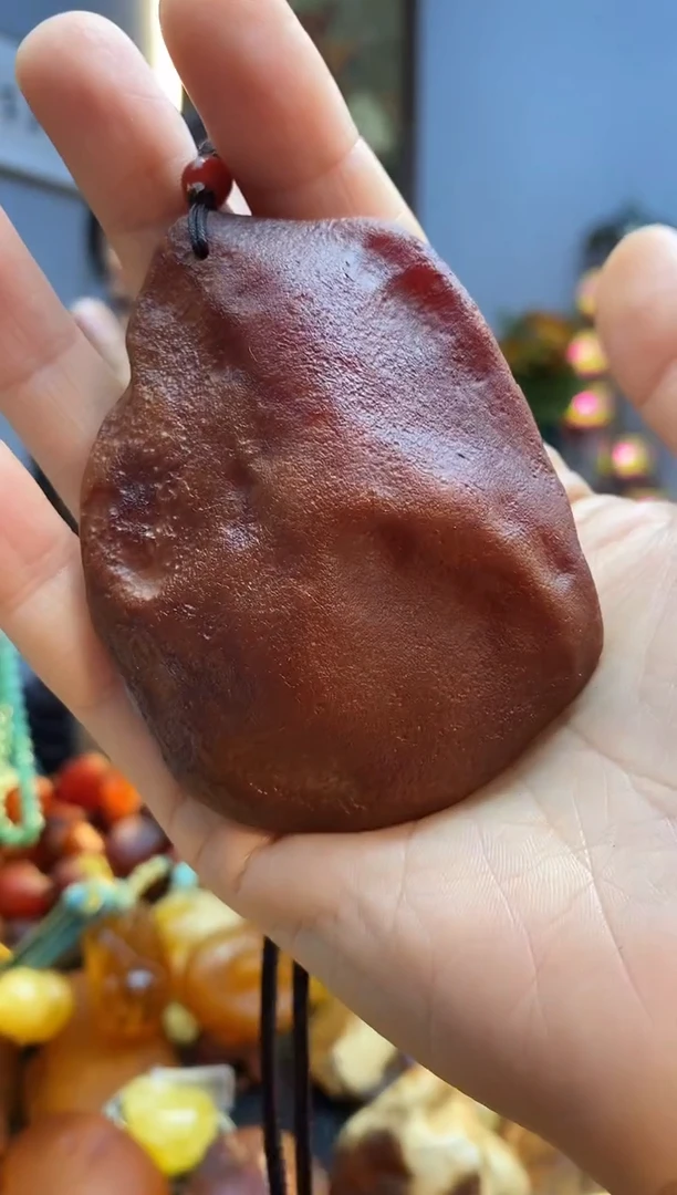 琥珀颈饰未镶嵌@*周吊坠