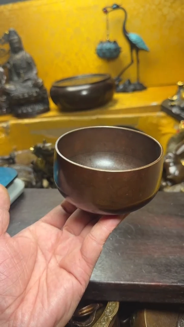 铜器摆件收收藏藏