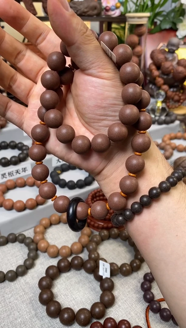 泥塑百濯香-千伶香 手串1.5*15