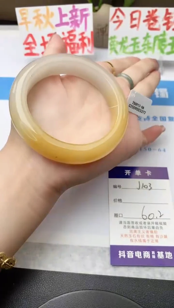 未镶嵌手镯石英质玉j103-HB多样性发货60+
