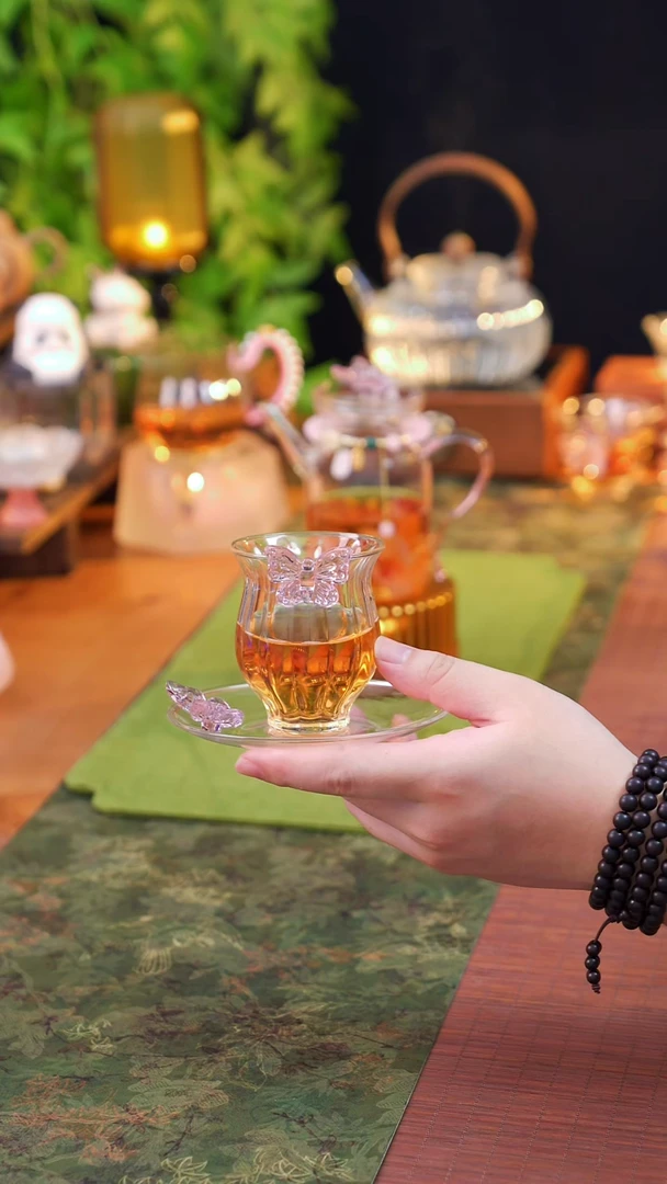 新款蝴蝶水仙杯杯140ml