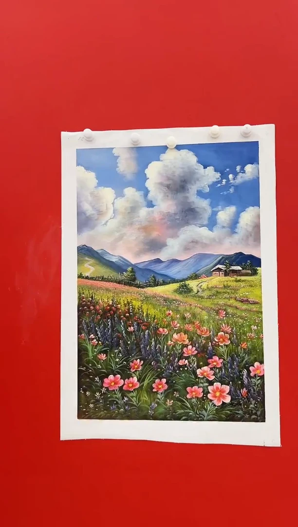 国画二郎老师油画精品