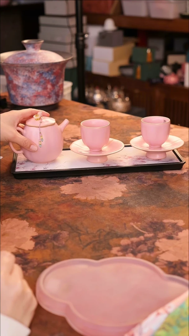 【闪购商品】陶瓷茶具（无礼盒无茶盘）@@A11147