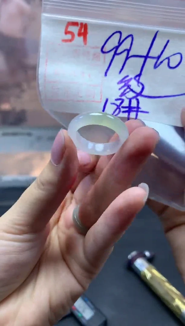 未镶嵌定制翡翠戒圈18#109毛货需精细抛光