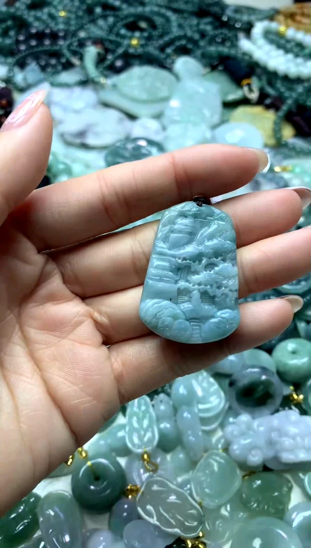 吊坠(不含链)未镶嵌翡翠1