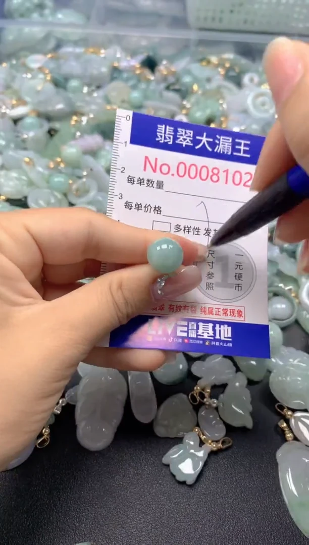 颈饰未镶嵌翡翠8102