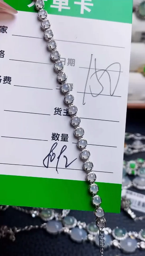 银S925镶嵌戒指翡翠8092