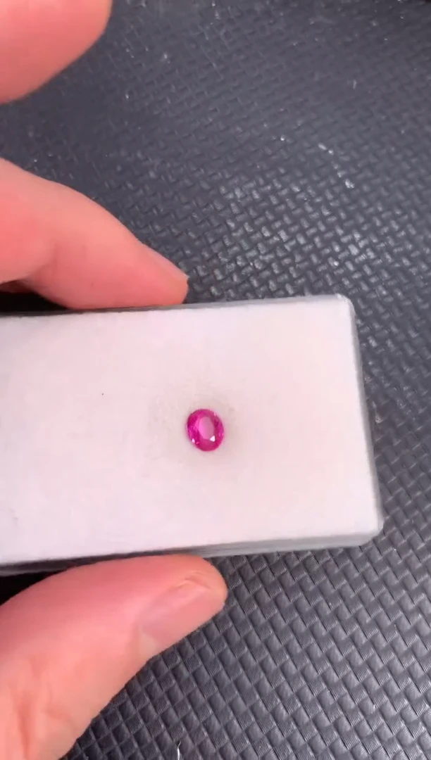 裸石蓝宝石天然无烧热粉色蓝宝石1.03ct