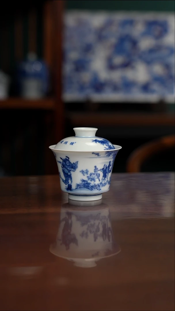 晓竹窑 钟馗巡山图