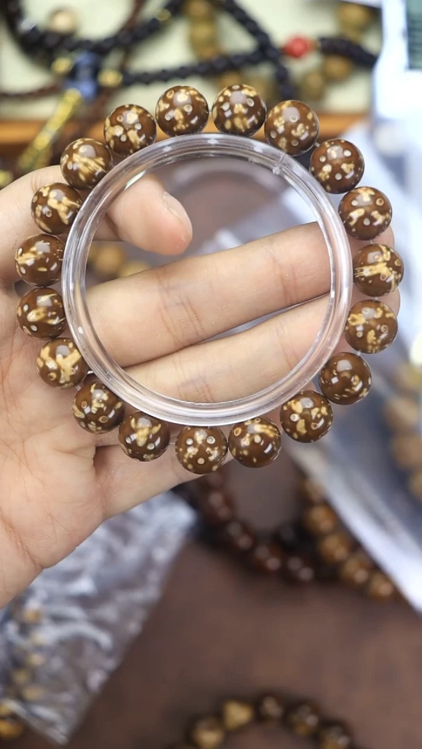 手串紫金鼠GP93紫金鼠圆珠熊猫11MM