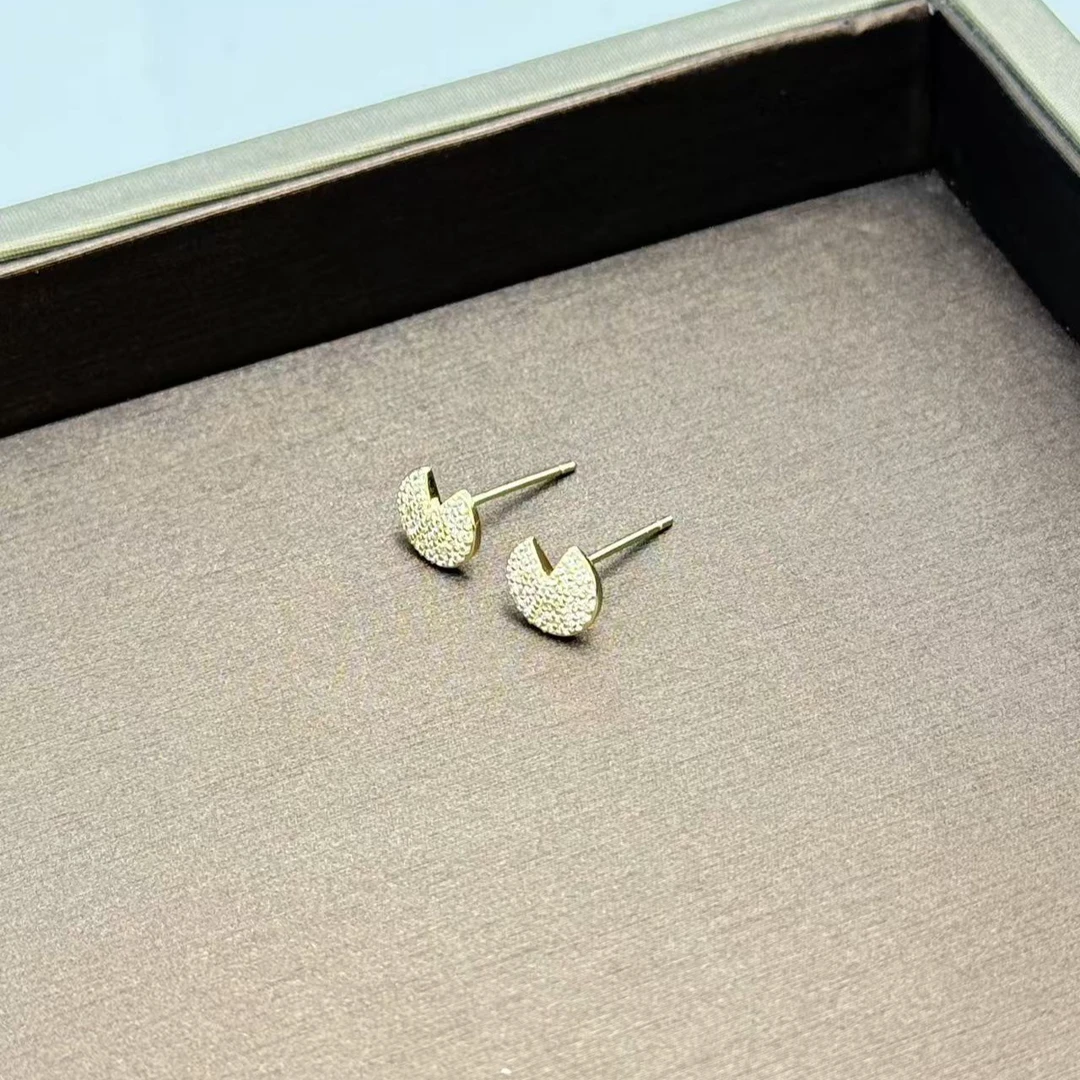 925银耳饰 A283-A284 S925新款时尚耳饰气质可爱耳钉优雅精致