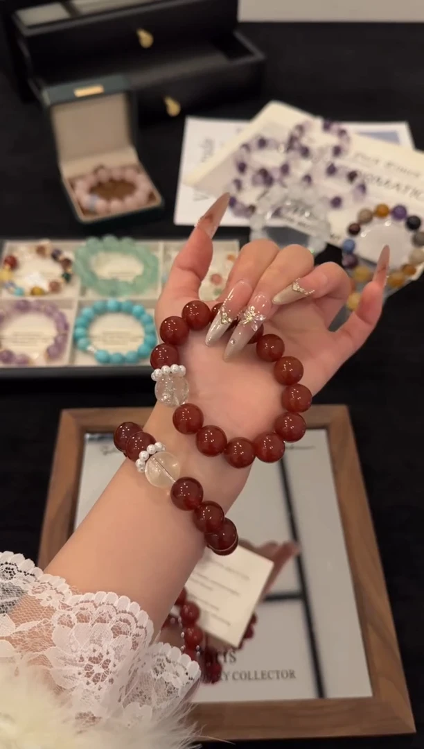 未镶嵌手链水晶圣诞限定x3458