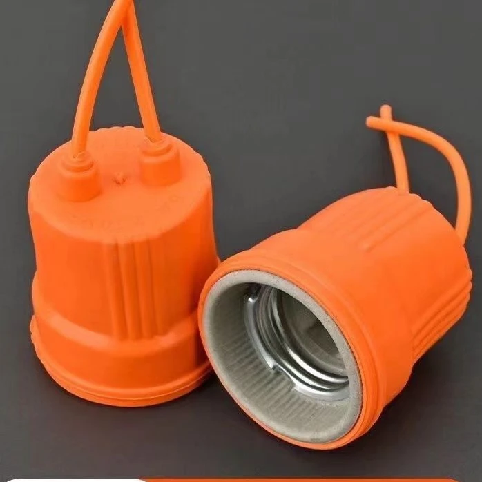 陶瓷防水灯头户外家用养殖场灯头