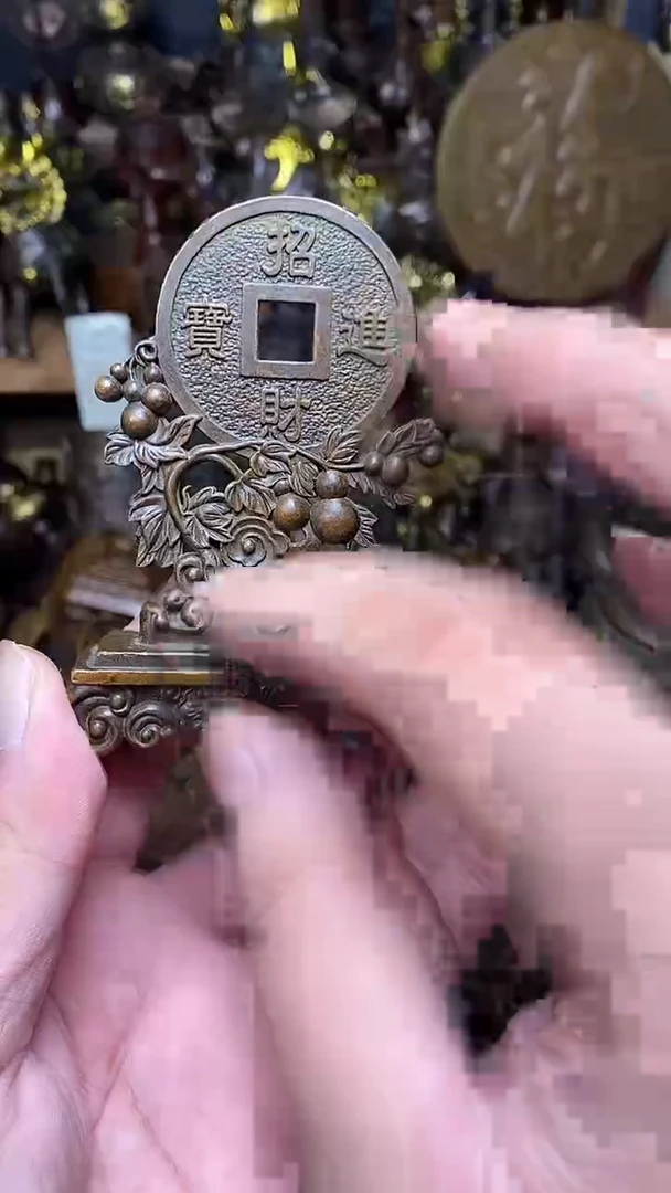 铜铜桌面摆件035